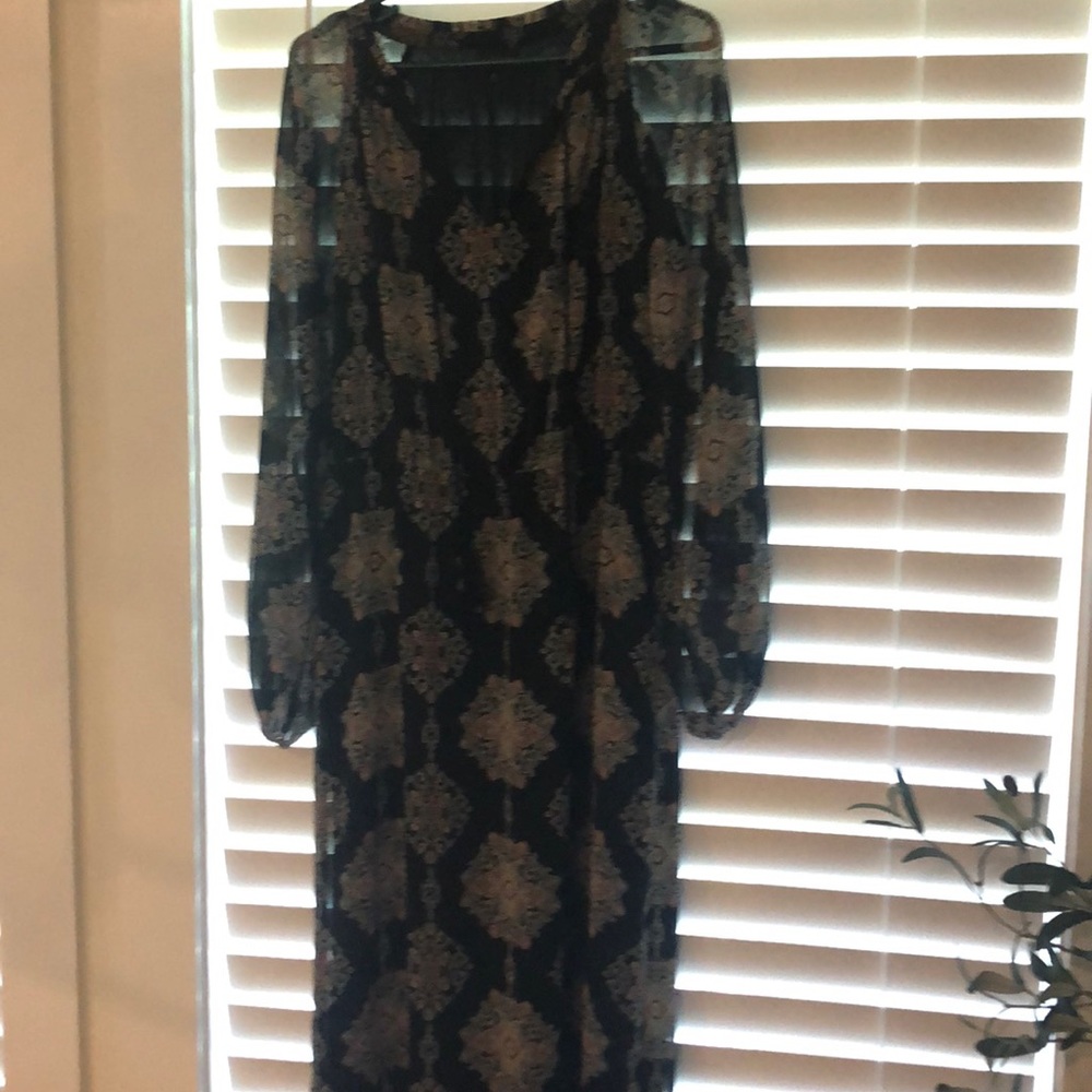 Long dress.